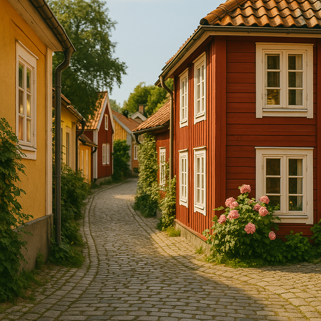 mysiga städer i Sverige